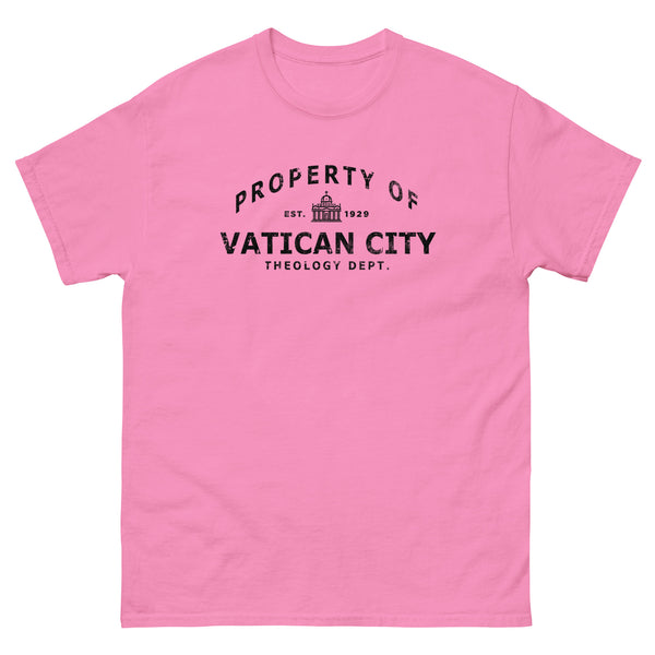 Property of Vatican City Theology Department (black image)