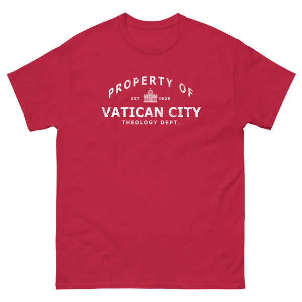 Property of Vatican City Theology Department (white image)