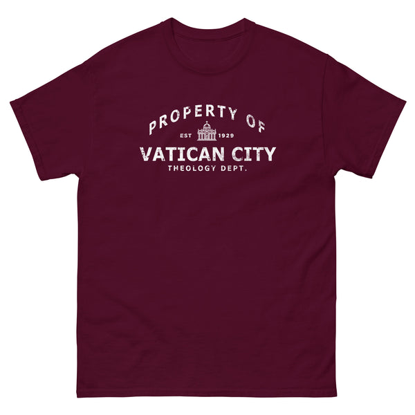 Property of Vatican City Theology Department (white image)