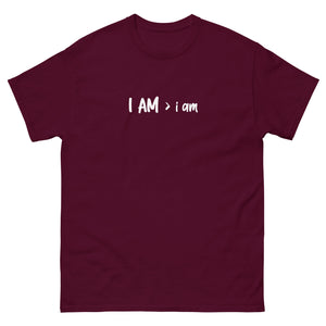 I AM > i am (white image)