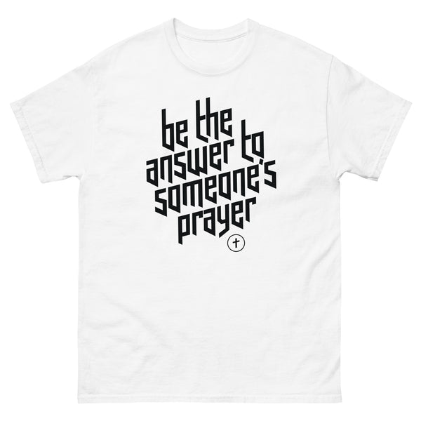 Be the Answer (black image)