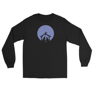 Christmas Stable Silhouette, Long Sleeve