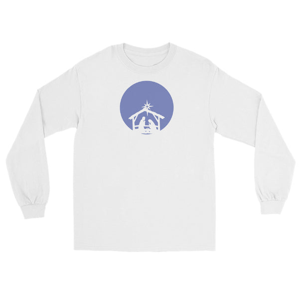 Christmas Stable Silhouette, Long Sleeve